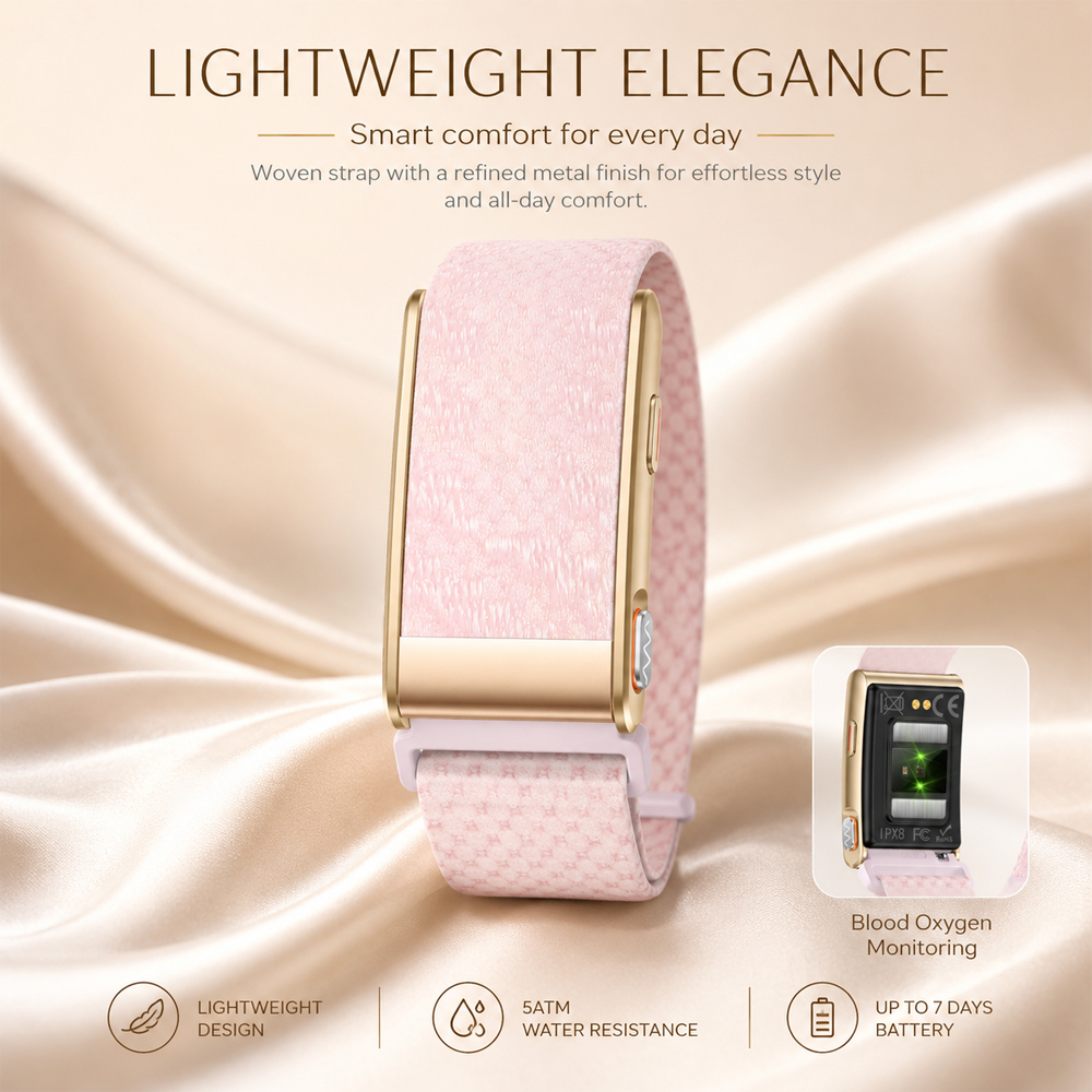 Health Wellness App - 2026 New Screenless Smart Health Watch