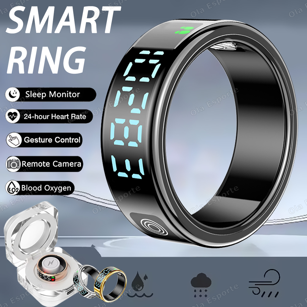 SR08 Smart Ring with Charging  - Women'S Health & Wellness Center reseña y precio
