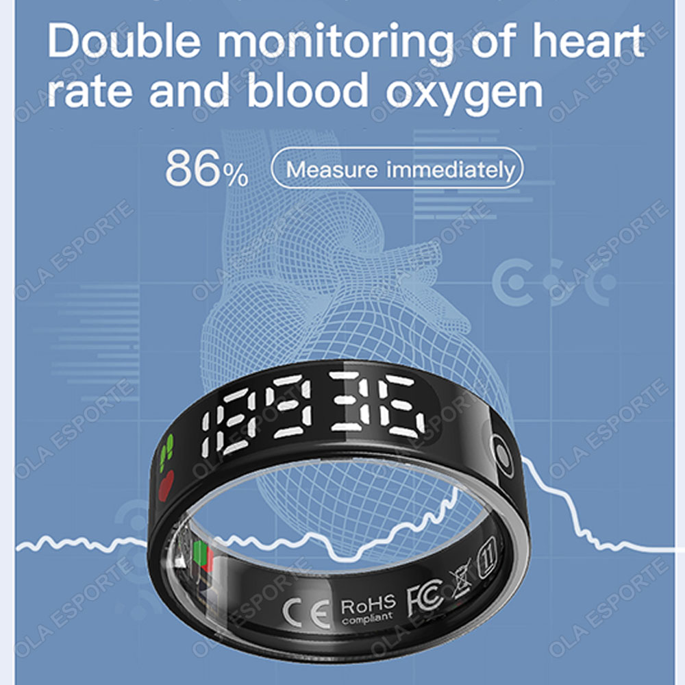 SR08 Smart Ring with Charging  - Women'S Health & Wellness Center reseña y precio