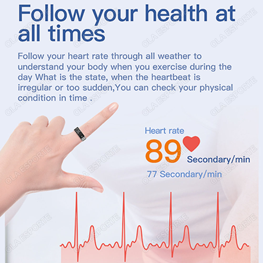 SR08 Smart Ring with Charging  - Women'S Health & Wellness Center reseña y precio