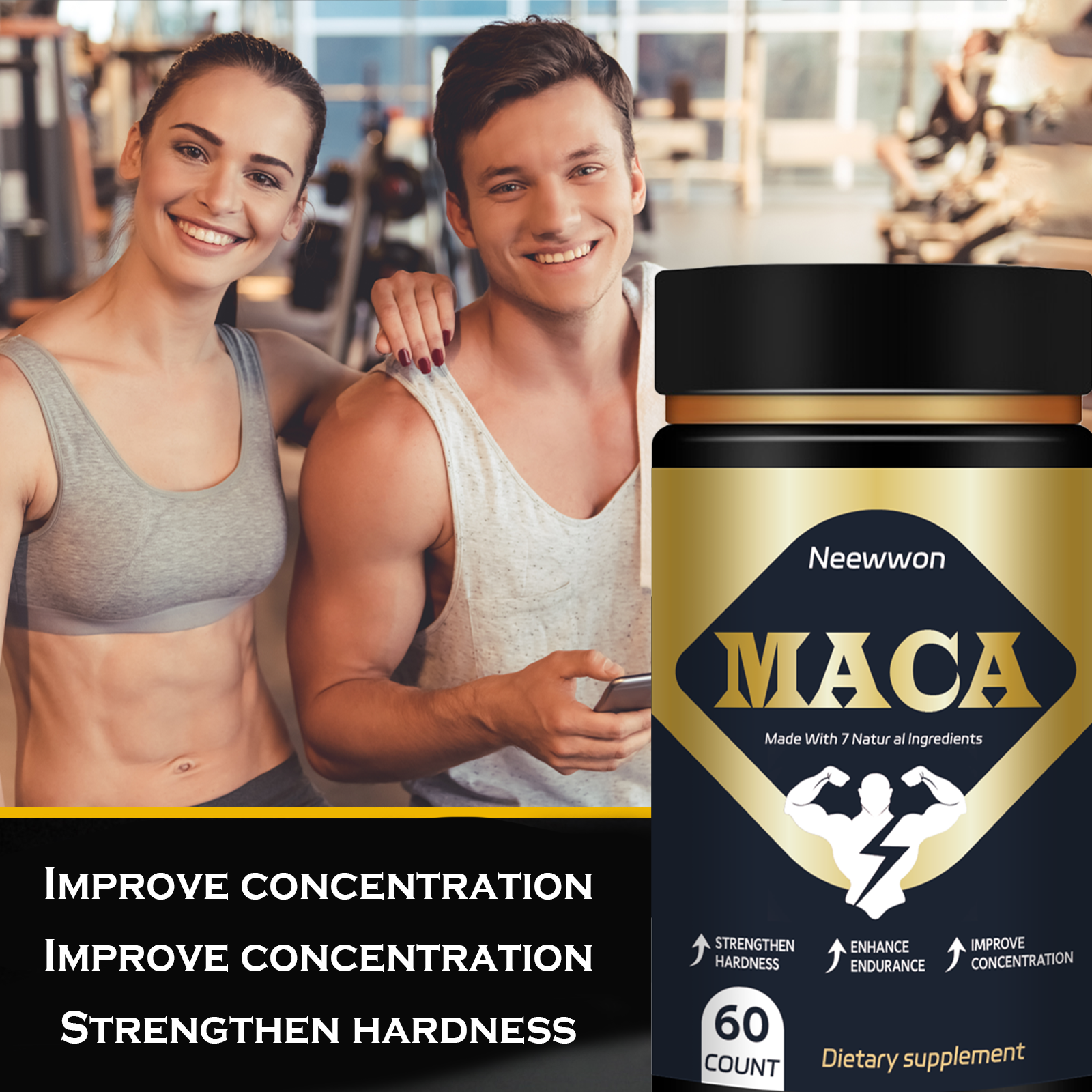 Neewwon Natural Maca Root Supp - Health Wellness Day reseña y precio