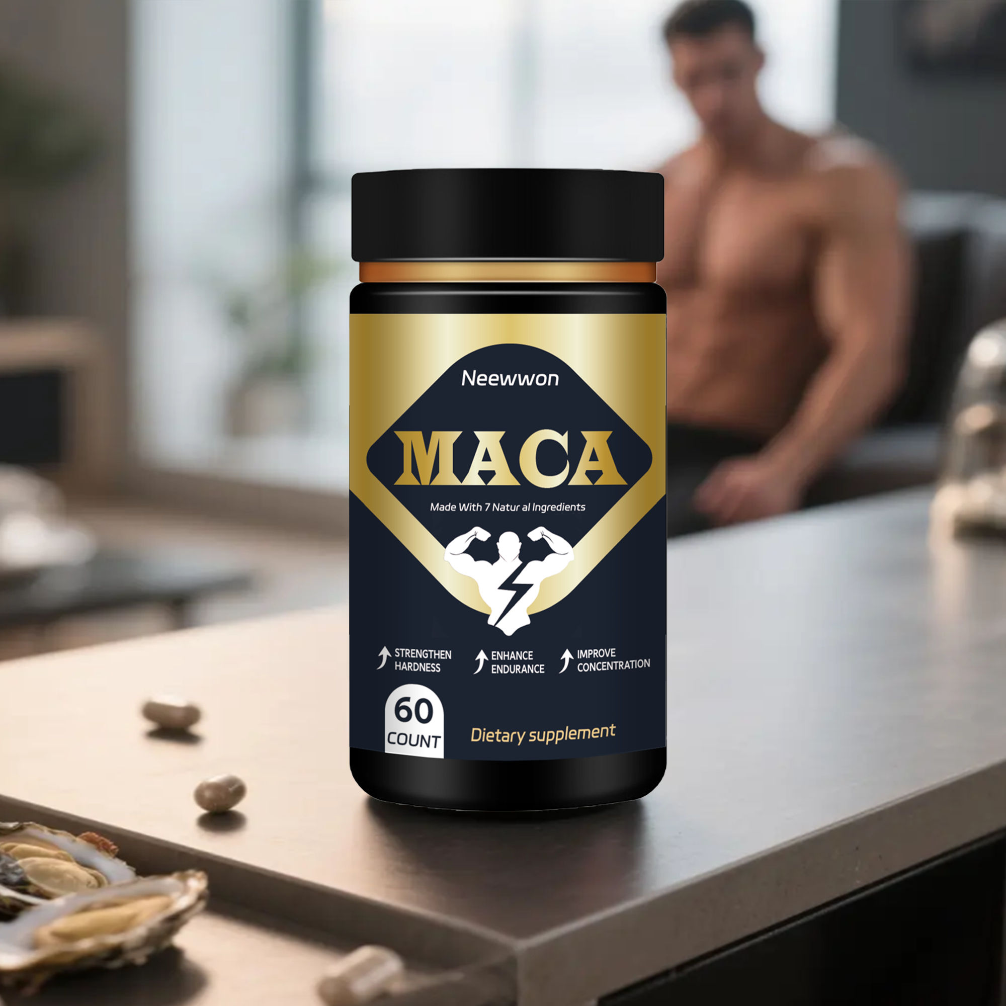 Neewwon Natural Maca Root Supp - Health Wellness Day reseña y precio
