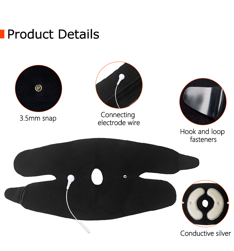 Conductive Knee Sleeve Relieve - Tens Pain Relief Unit reseña y precio