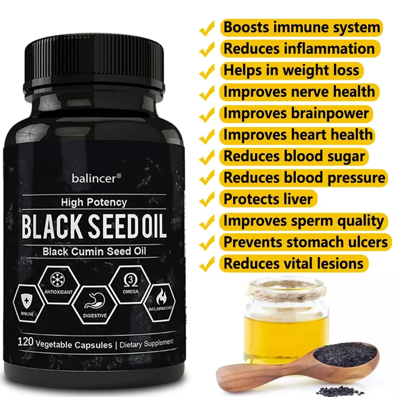 Black Cumin Seed Oil - Support - Health Wellness Day reseña y precio