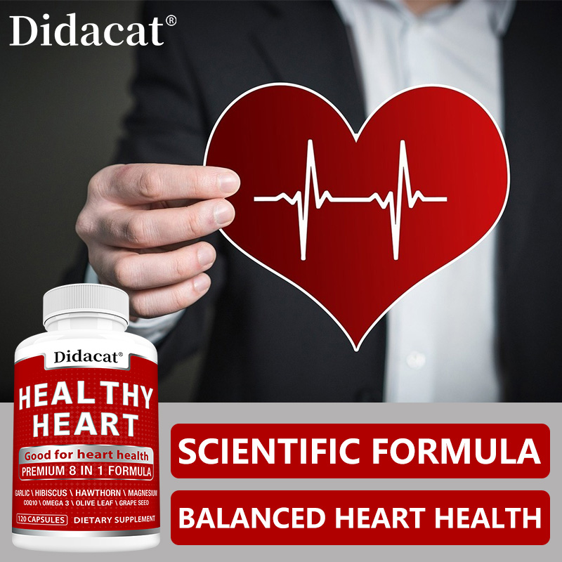 Heart Health Capsules with CoQ - Health Wellness Day reseña y precio