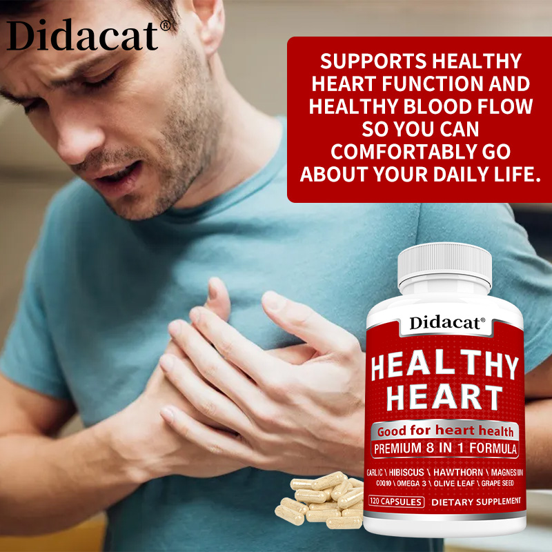 Heart Health Capsules with CoQ - Health Wellness Day reseña y precio