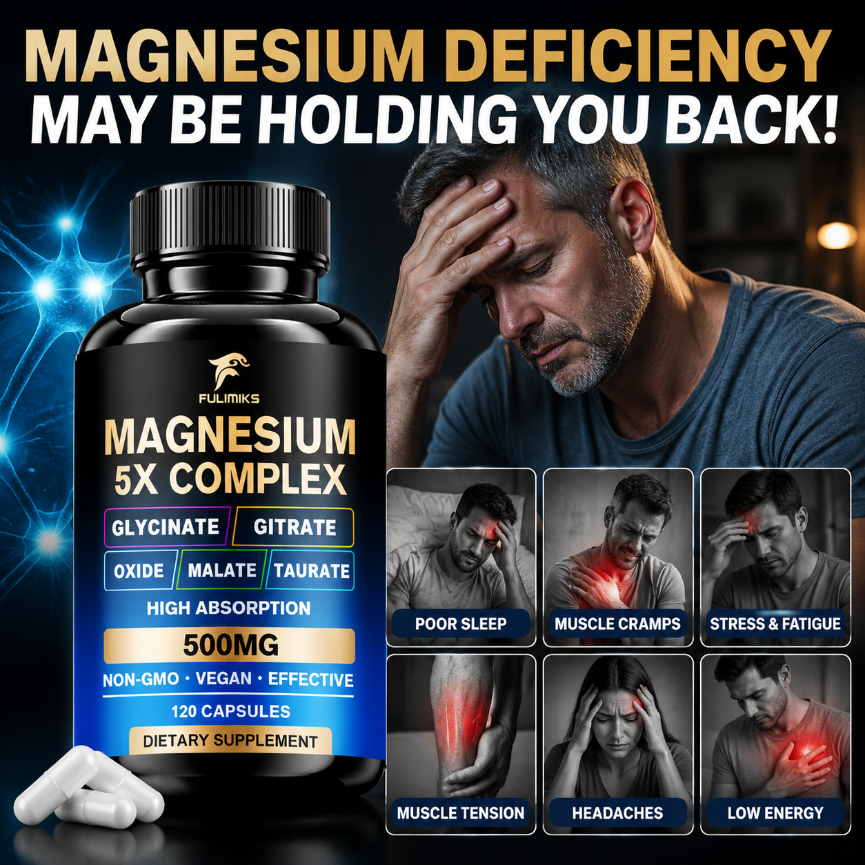 Magnesium Complex Extra Streng - Health Wellness Day reseña y precio