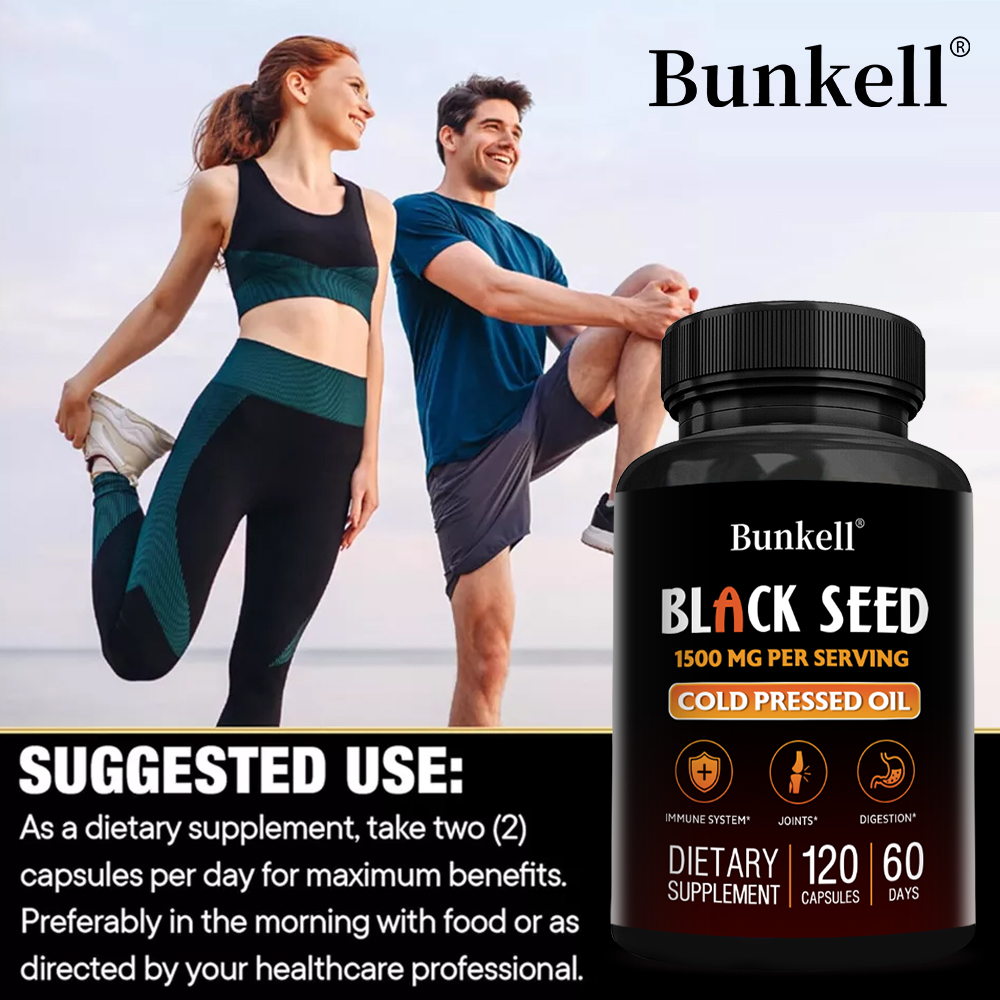 Black Seed Oil Capsules 1500mg - Health Wellness Day reseña y precio