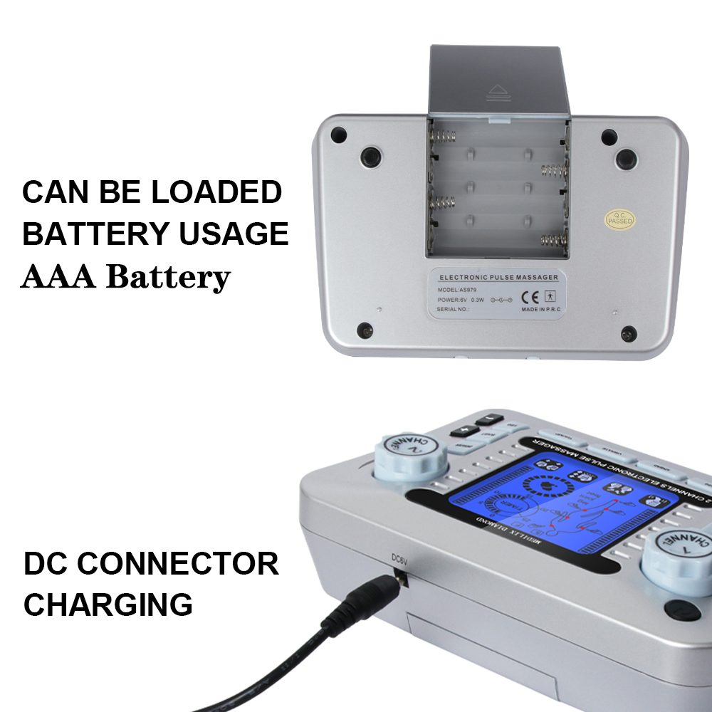 12 Modes Digital Electric Puls - Tens Pain Relief Unit reseña y precio
