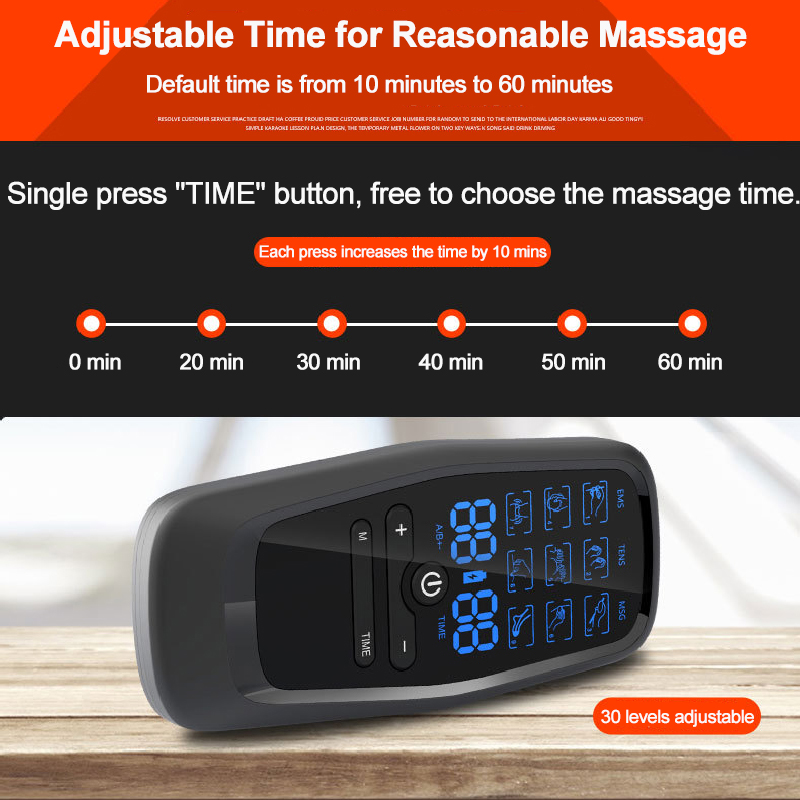 EMS Muscle Electrostimulator T - Tens Pain Relief Unit reseña y precio