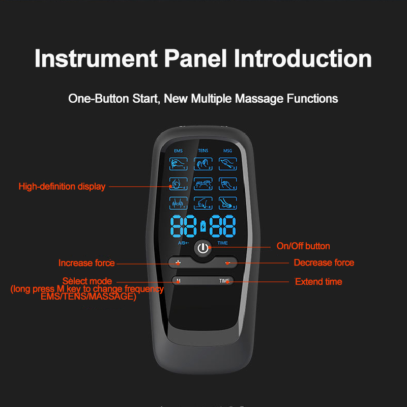 EMS Muscle Electrostimulator T - Tens Pain Relief Unit reseña y precio