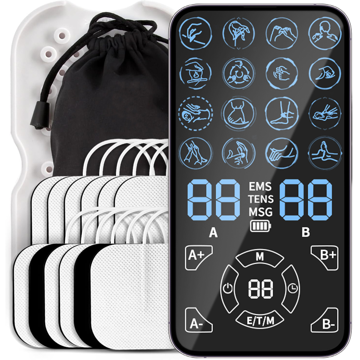 Pain Relief TENS Unit EMS Mass - Tens Pain Relief Unit reseña y precio