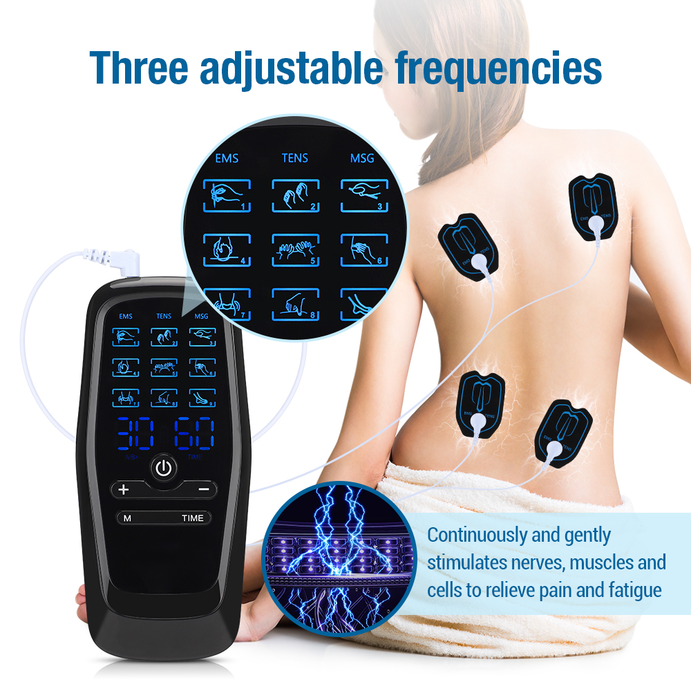 EMS Muscle Electrostimulator T - Tens Pain Relief Unit reseña y precio