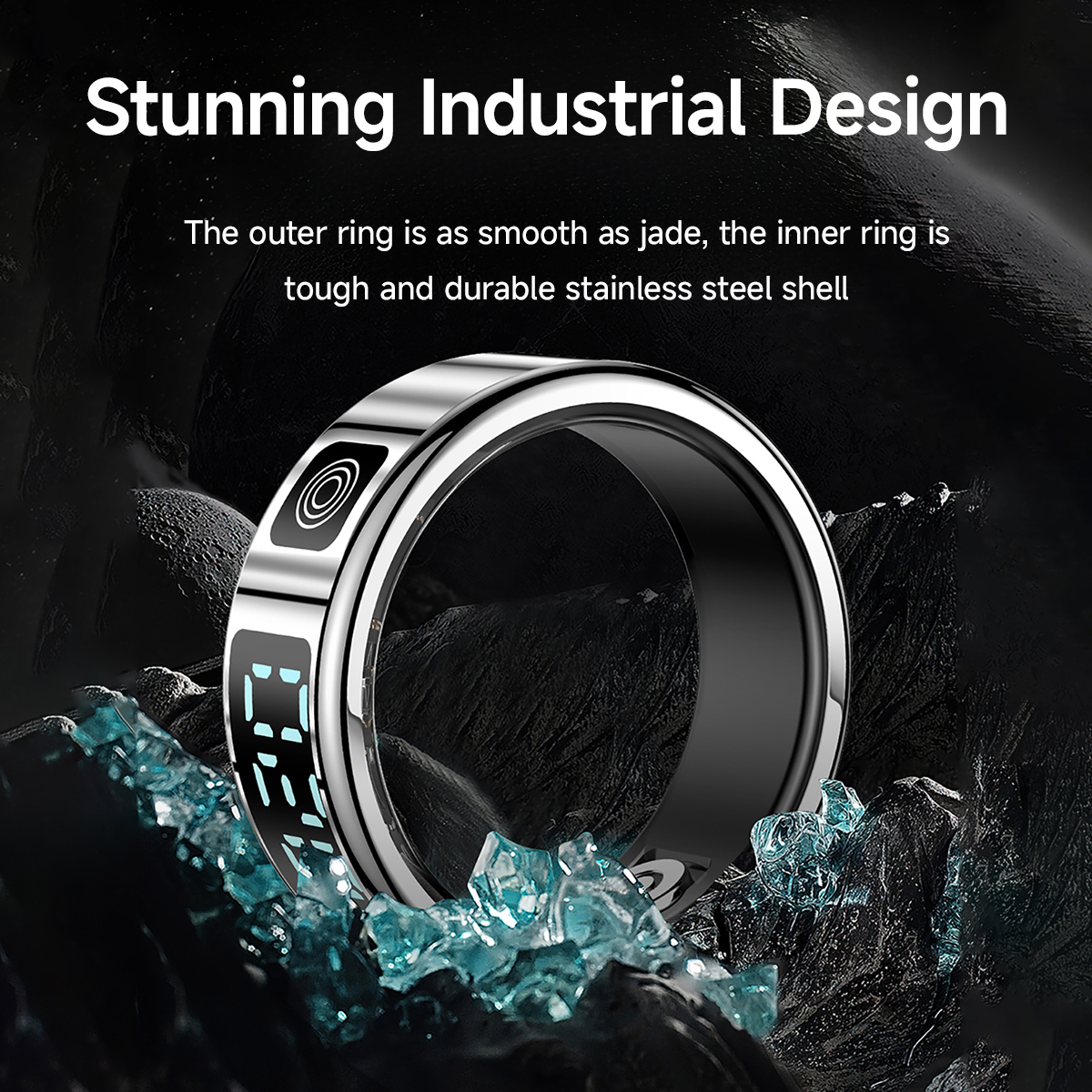 New Smart Ring SR08 LED Displa - Women'S Health & Wellness Center reseña y precio