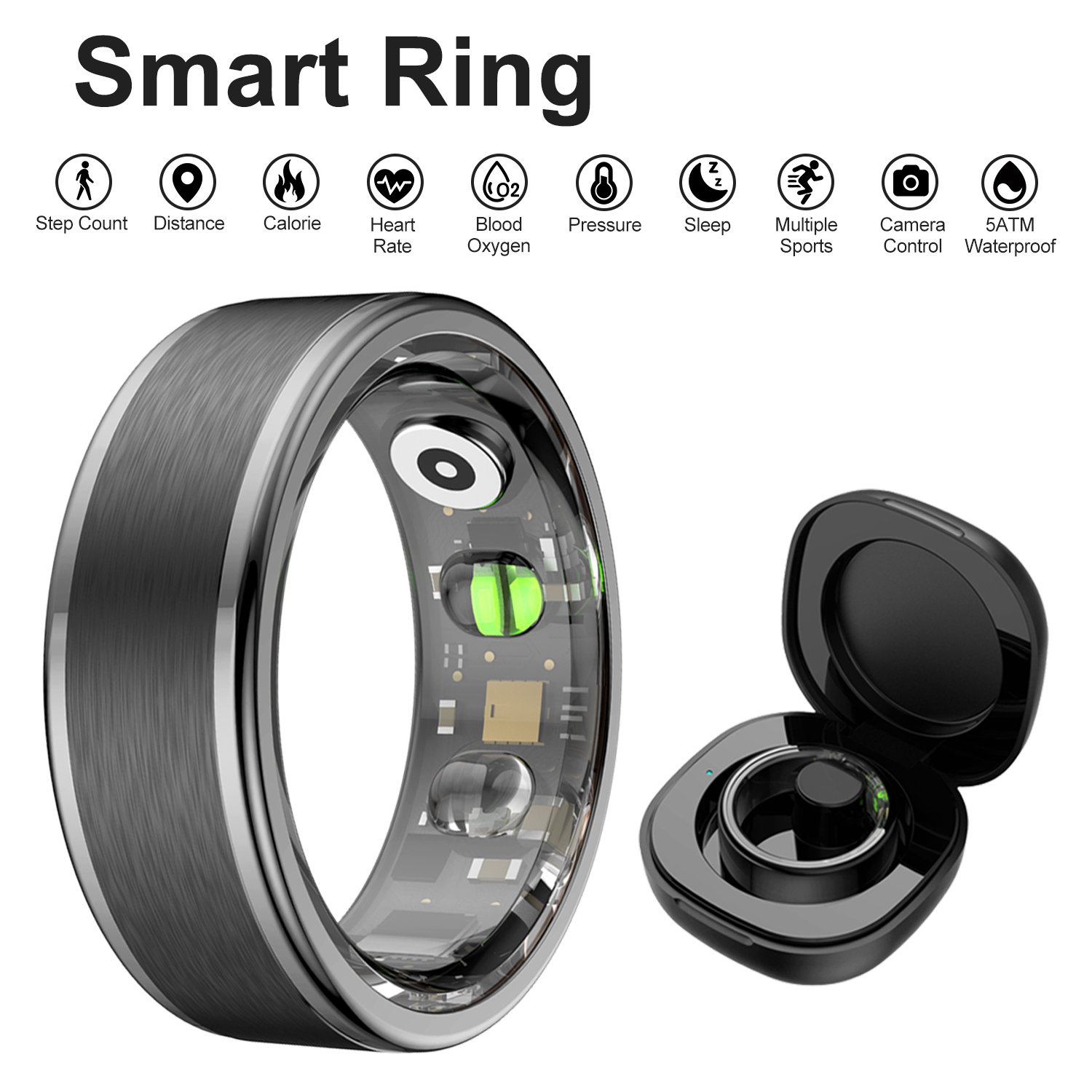 R03 Smart Ring Men Women With  - Women'S Health & Wellness Center reseña y precio
