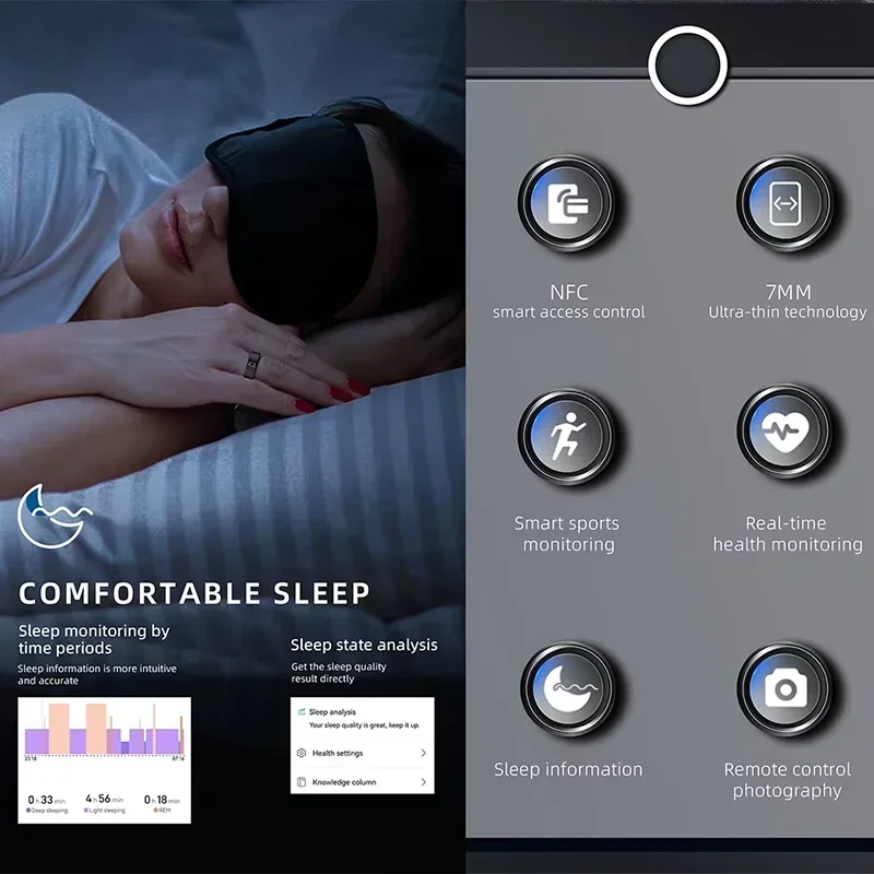 2025 New NFC Smart Ring For Xi - Women'S Health & Wellness Center reseña y precio