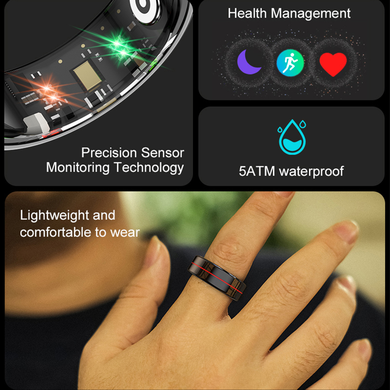 R04 Smart Ring Men Women Healt - Women'S Health & Wellness Center reseña y precio