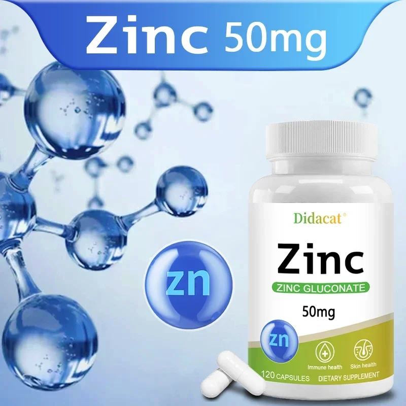 Zinc 50 Mg - with Zinc Glucona - Health Wellness Day reseña y precio