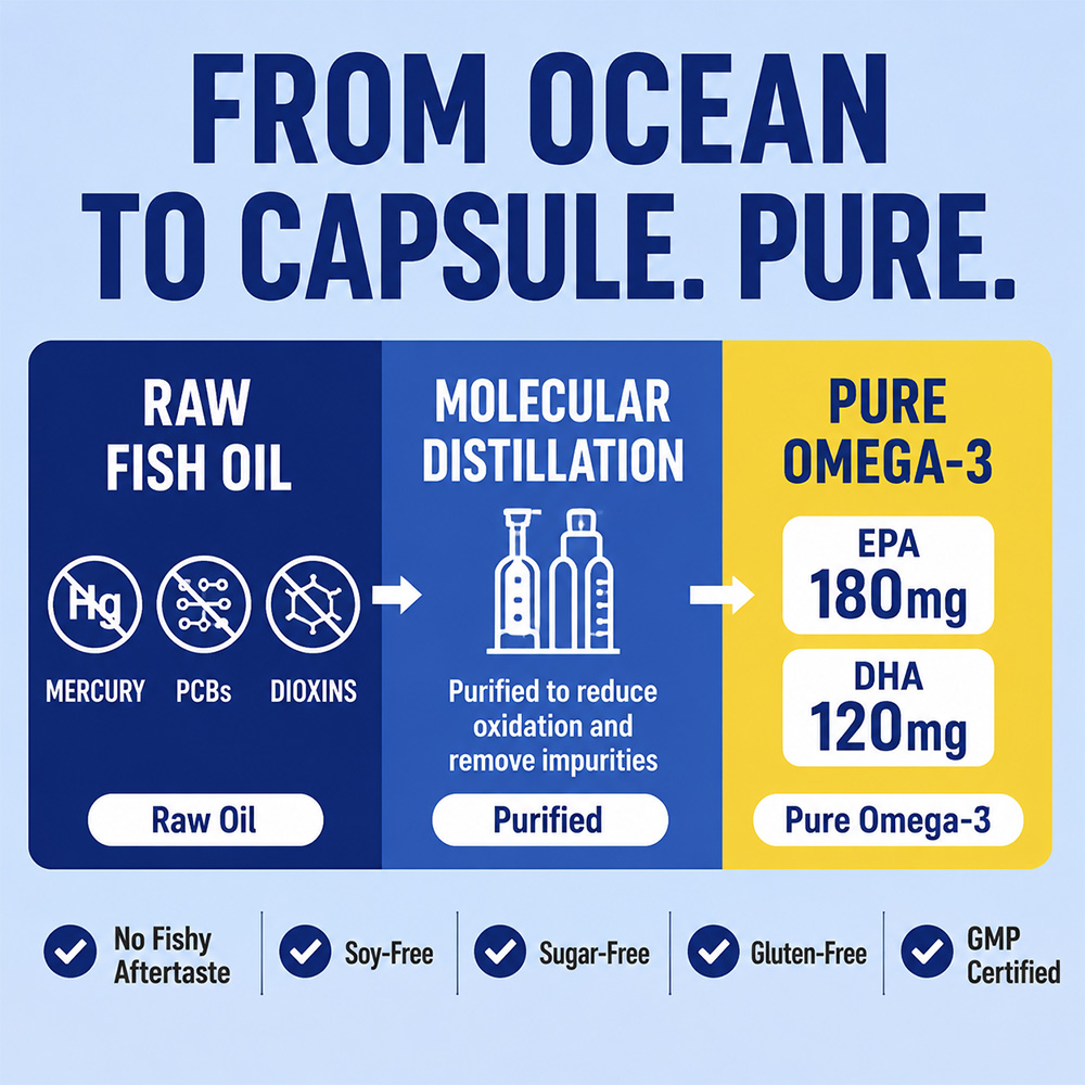 Deep Sea Omega 3 Fish Oil Soft - Health Wellness Day reseña y precio