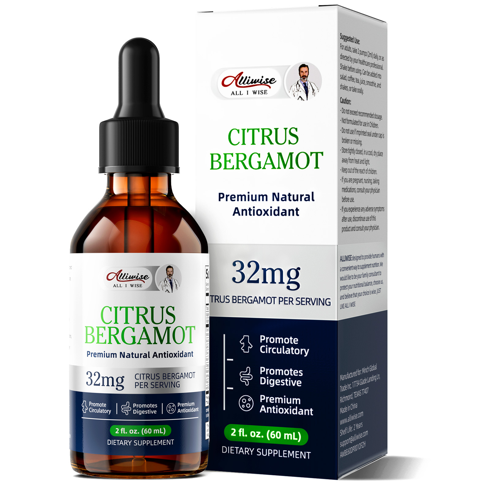 Premium Citrus Bergamout  Drop - Health Wellness Day reseña y precio