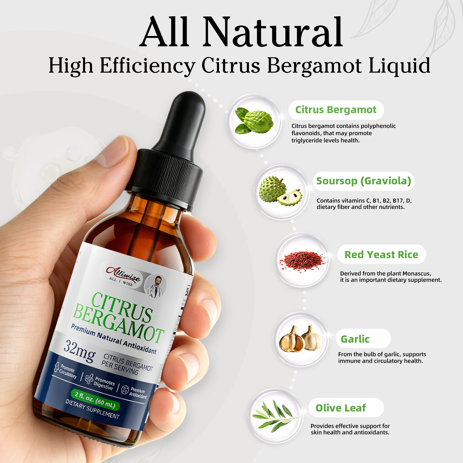 Premium Citrus Bergamout  Drop - Health Wellness Day reseña y precio